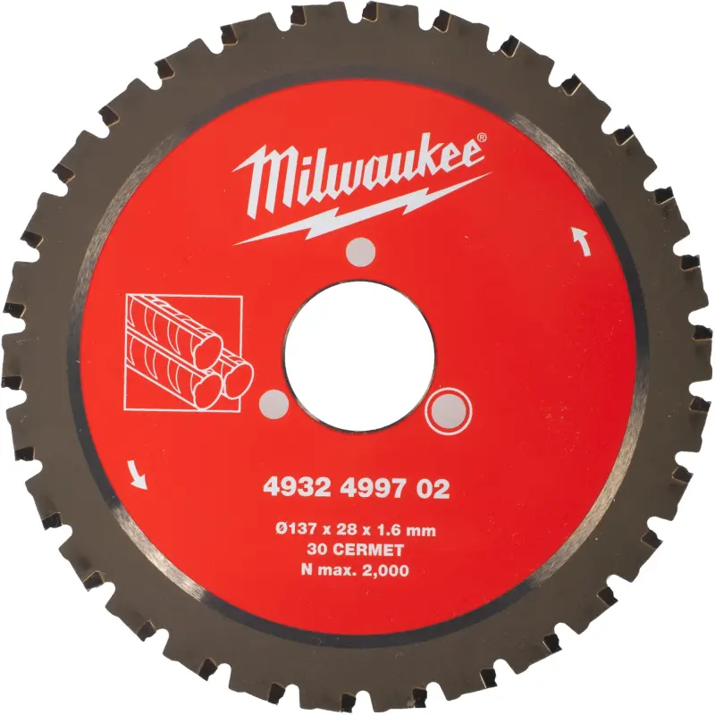 Kotouč Milwaukee CSB P M 137x28x1.6x30, pro řezačku výztuže M18 FRBCO32, 1 kus, 4932499702